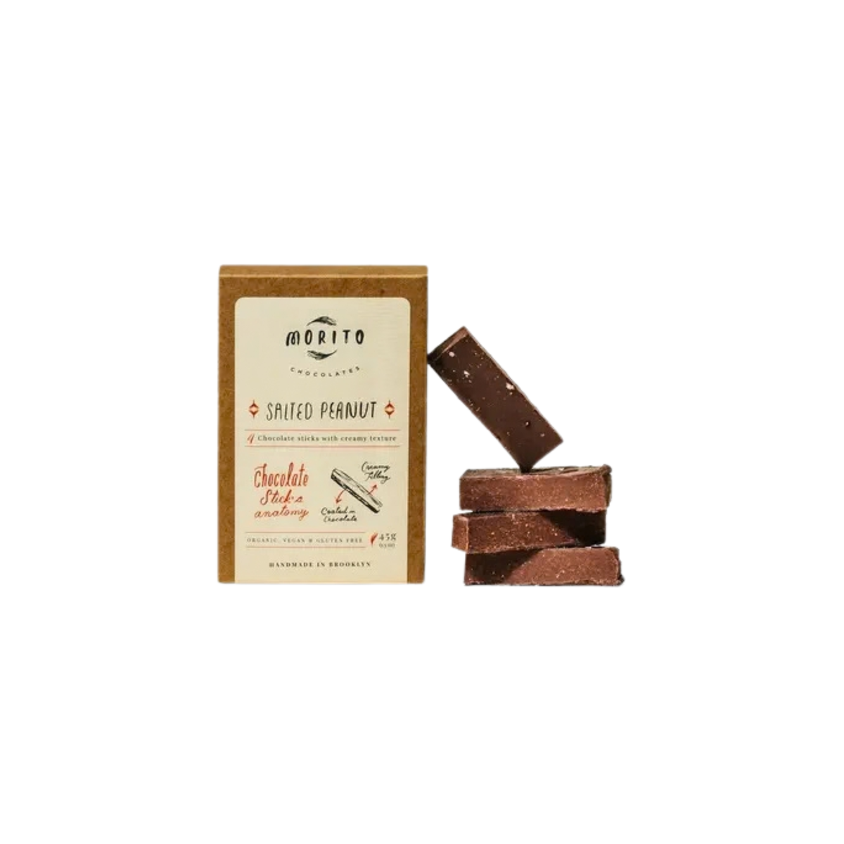 Vegan Chocolate Sticks - 4 Pack