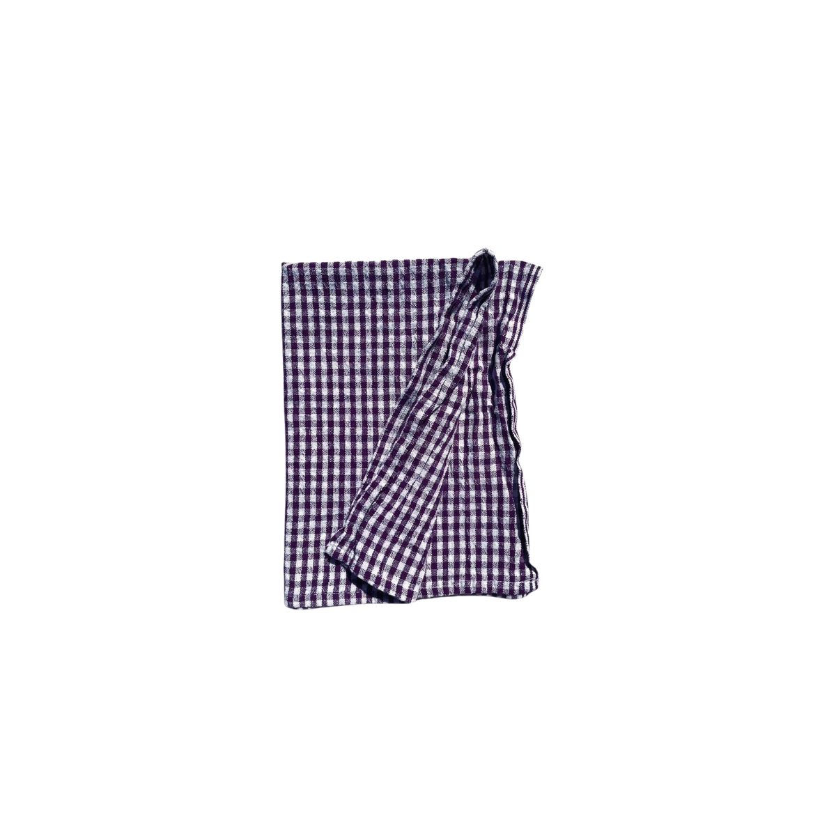 Organic Cotton Gingham Kitchen Towel