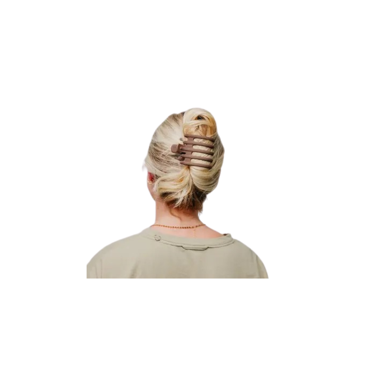 Wide Lay Down Claw Clip