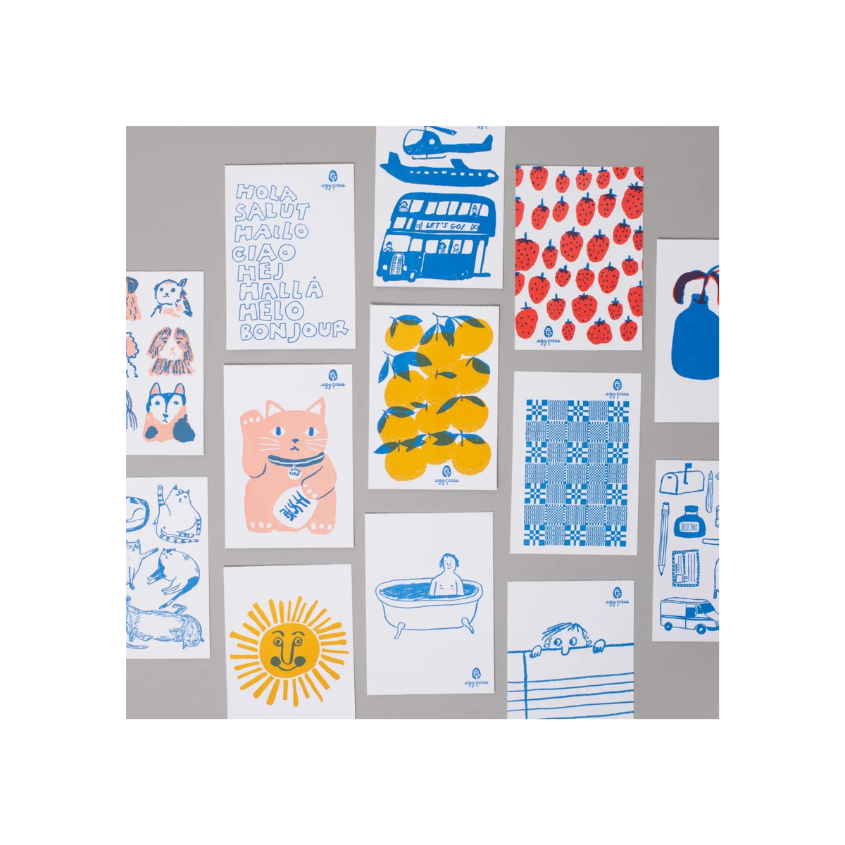 2027 Post Card Calendar