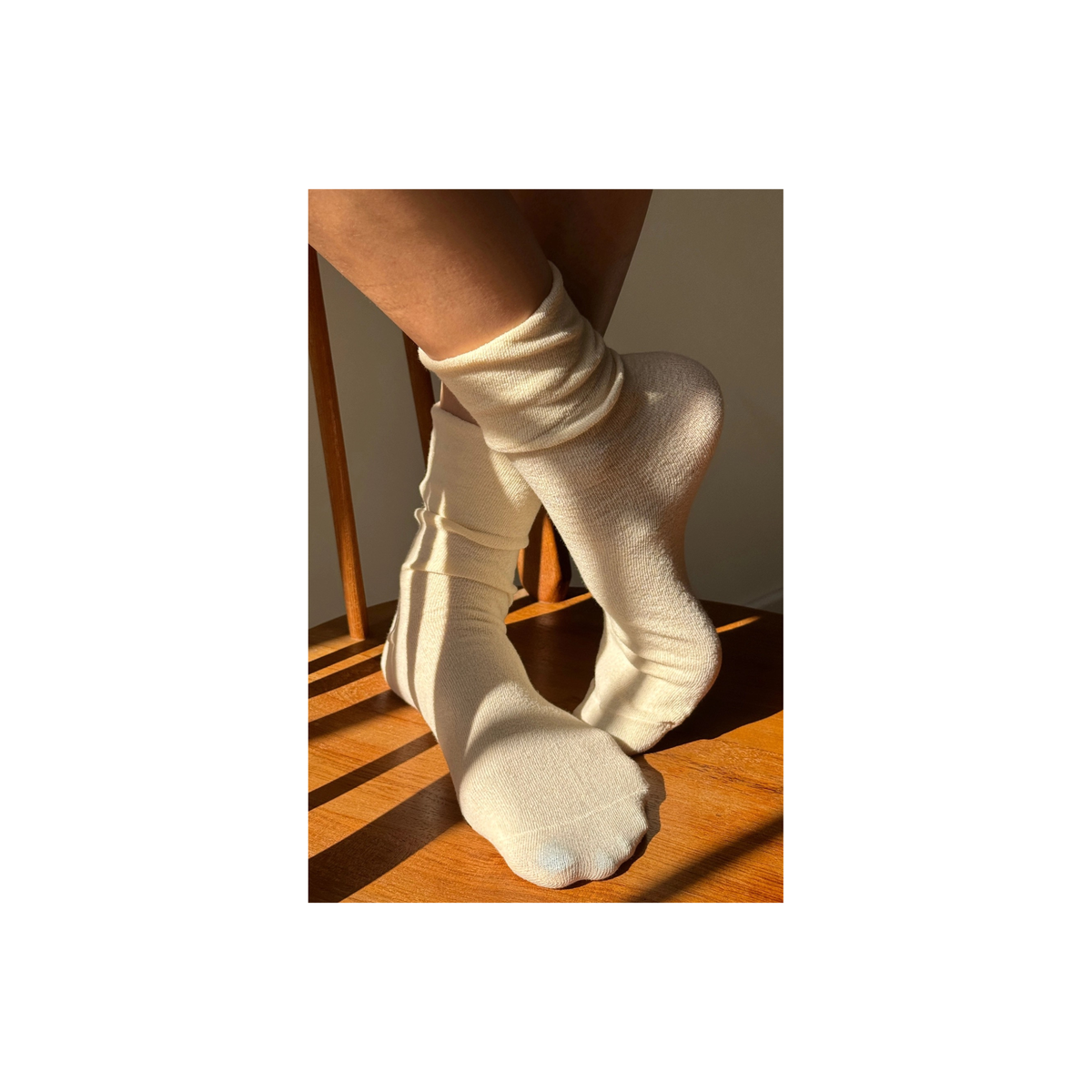Breezy Sneaker Socks - Natural