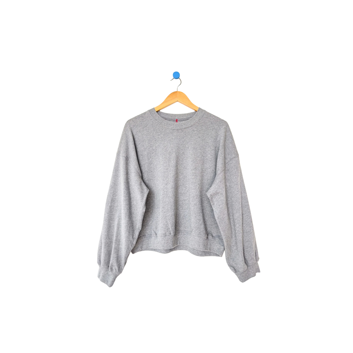 Cali Jersey Sweatshirt - Melange Grey