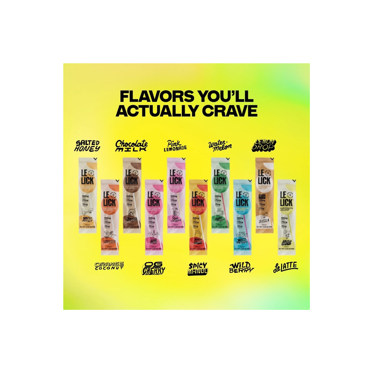 Electrolyte Lollipop