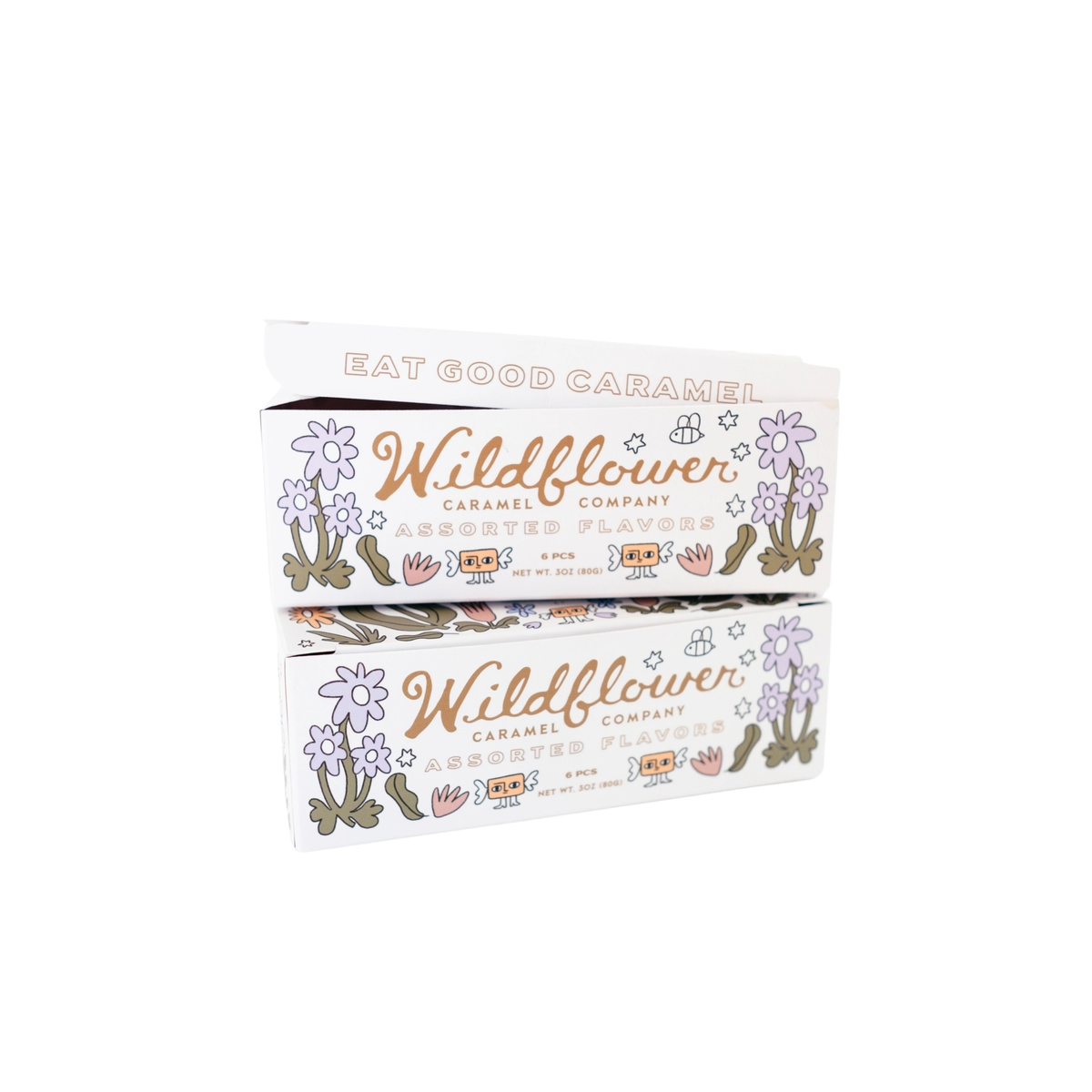Caramels Assorted Box - 6 Pieces