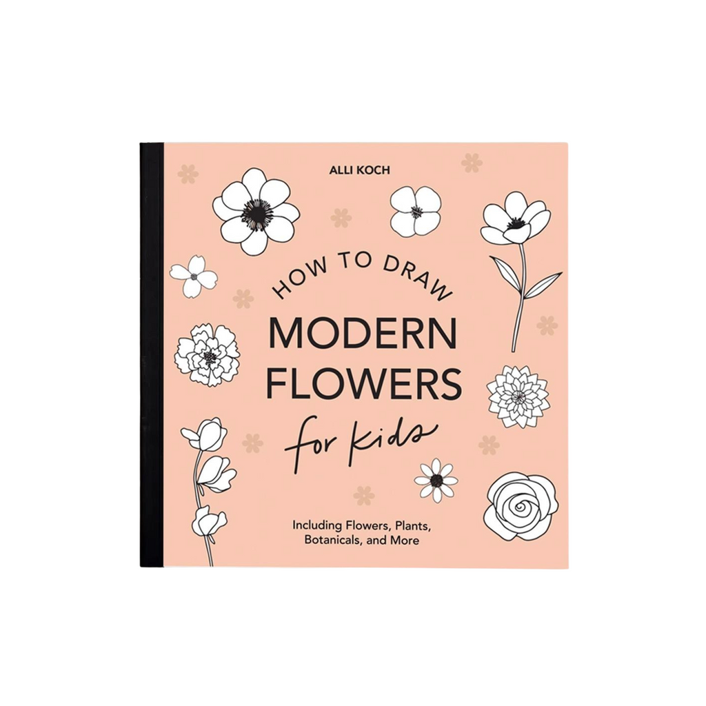 How To Draw Modern Flowers for Kids