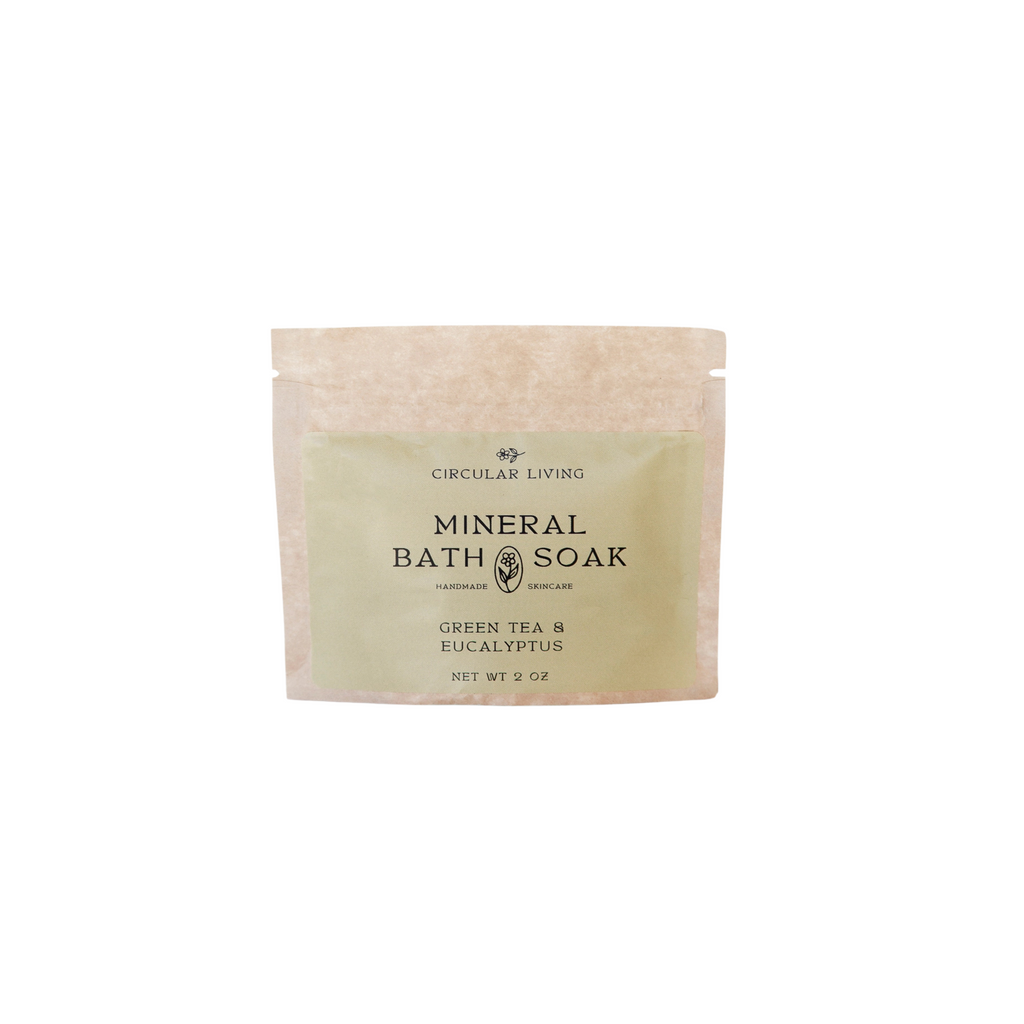 Green Tea + Eucalyptus Mineral Bath Soak