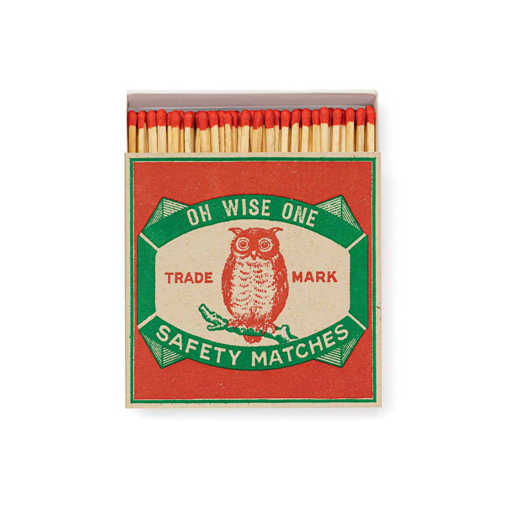 Owl Square Matchbox