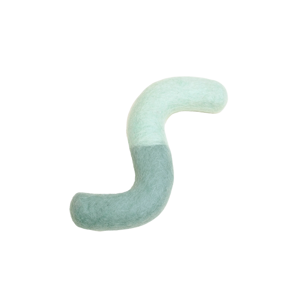 Noodle Felt Dog Toy