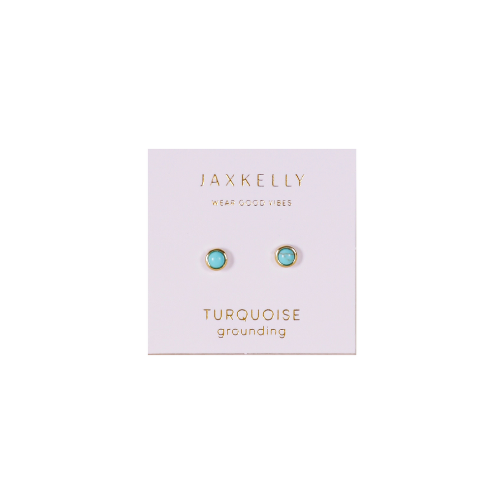 Turquoise Simple Stud