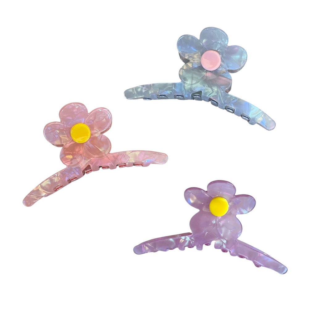 Flower Hair Clips