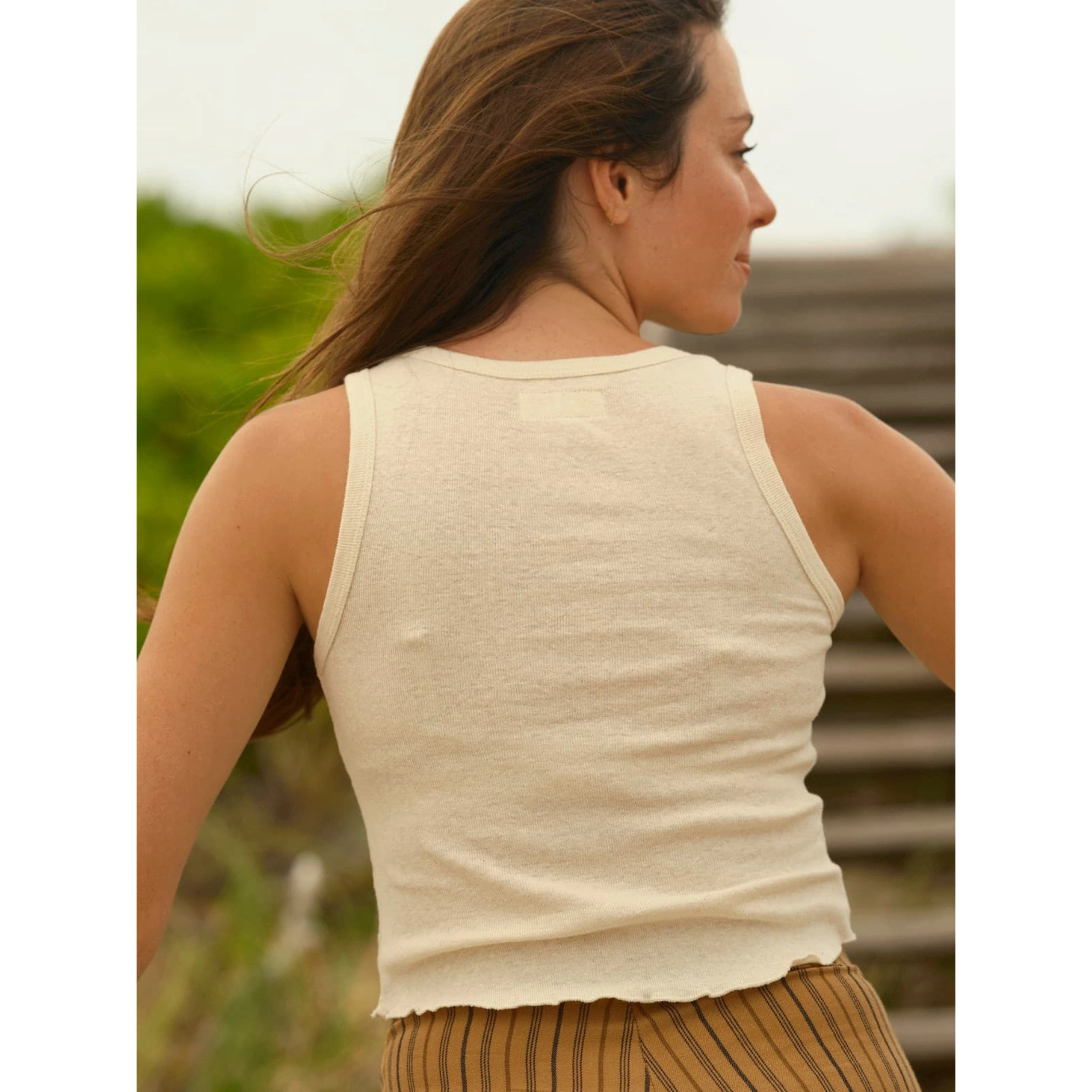 Rib Tank - Natural
