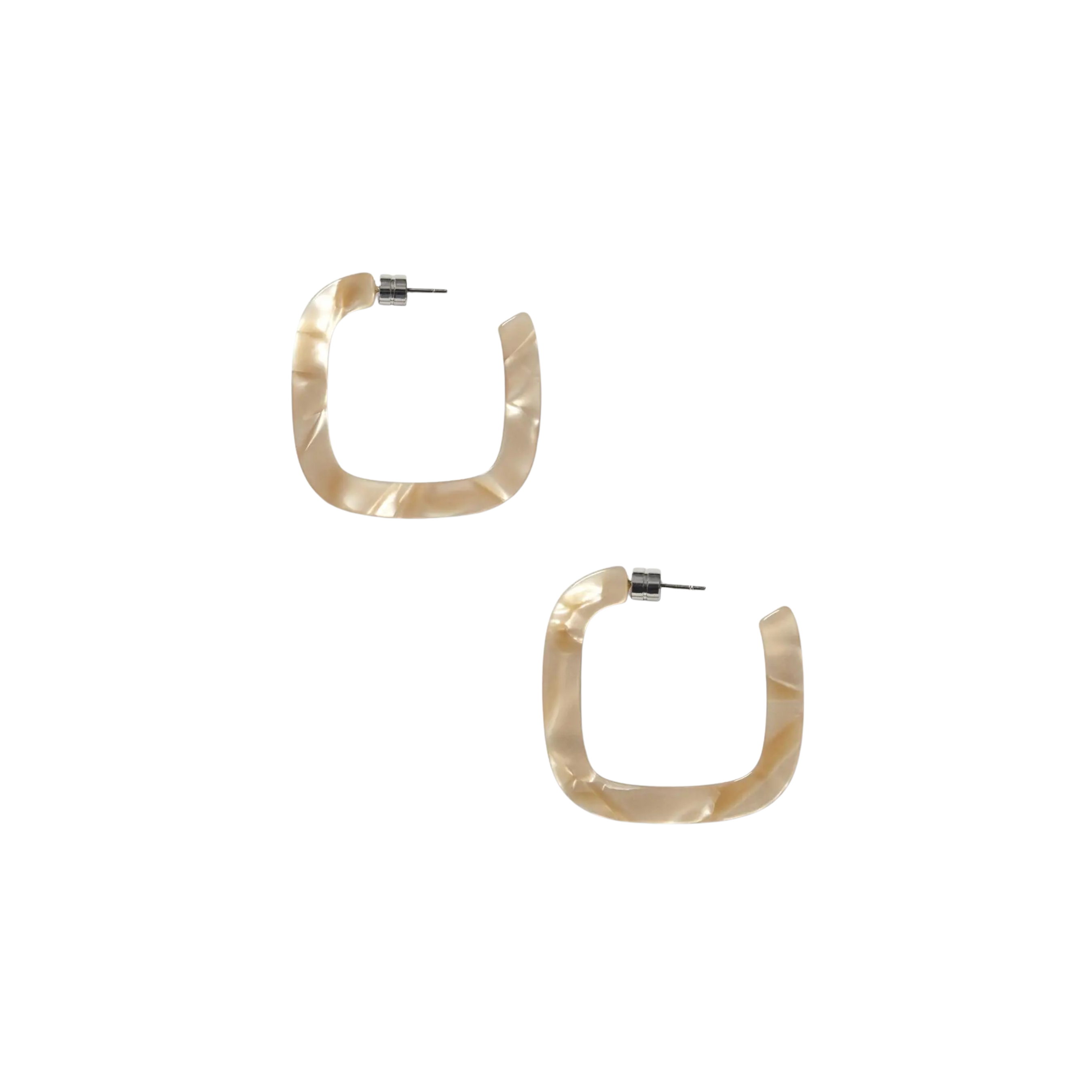 Midi Square Hoops