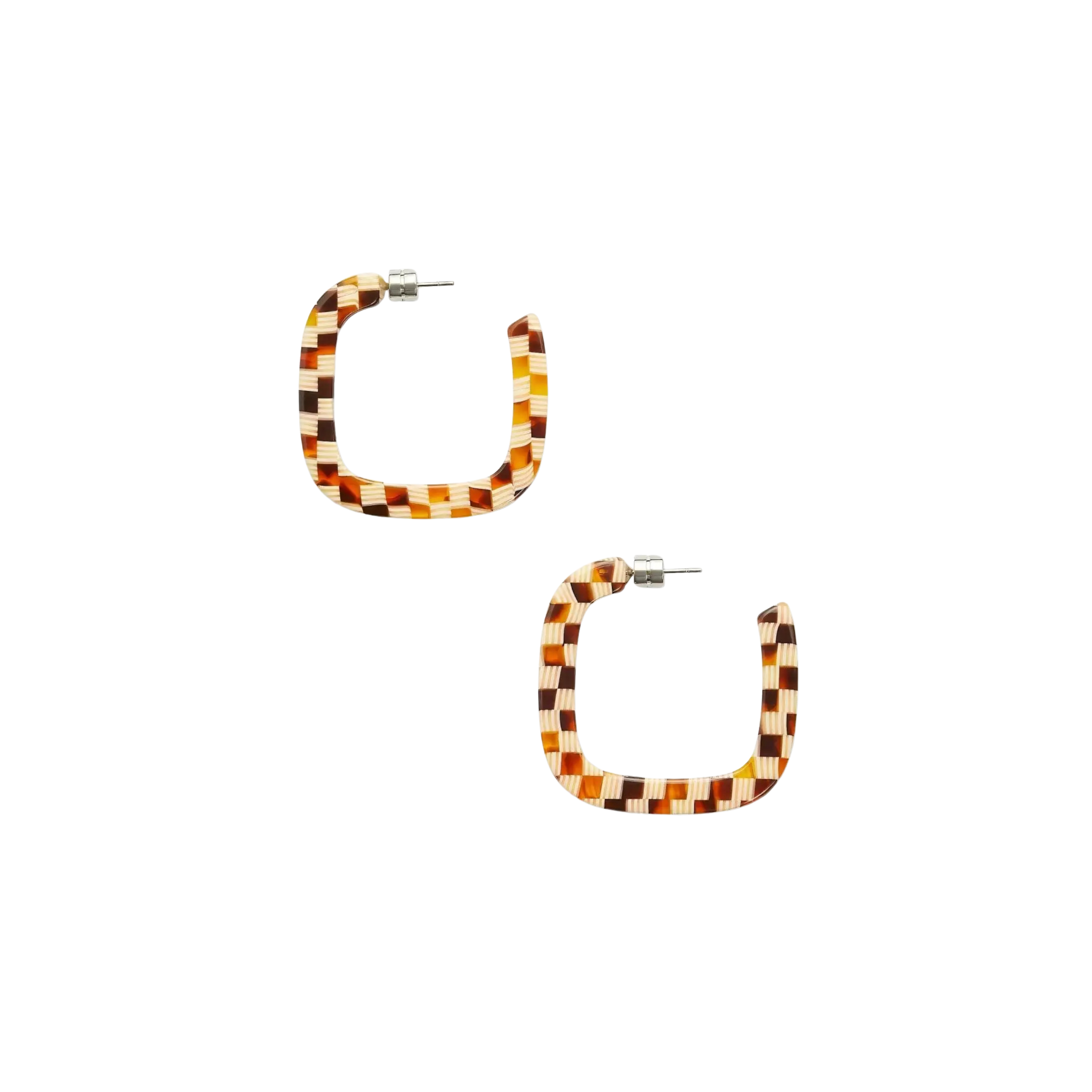 Midi Square Hoops