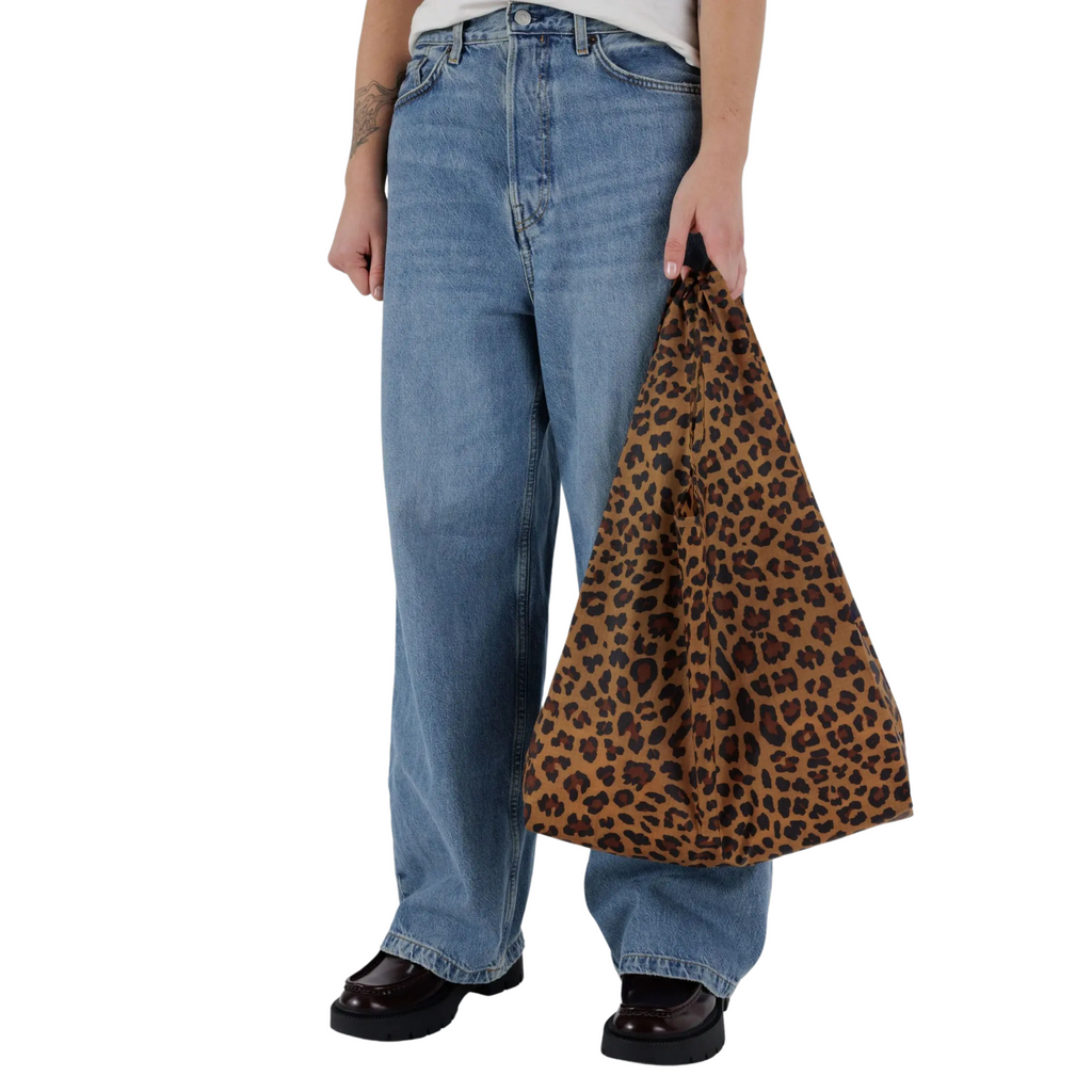Leopard Reusable Tote Bag