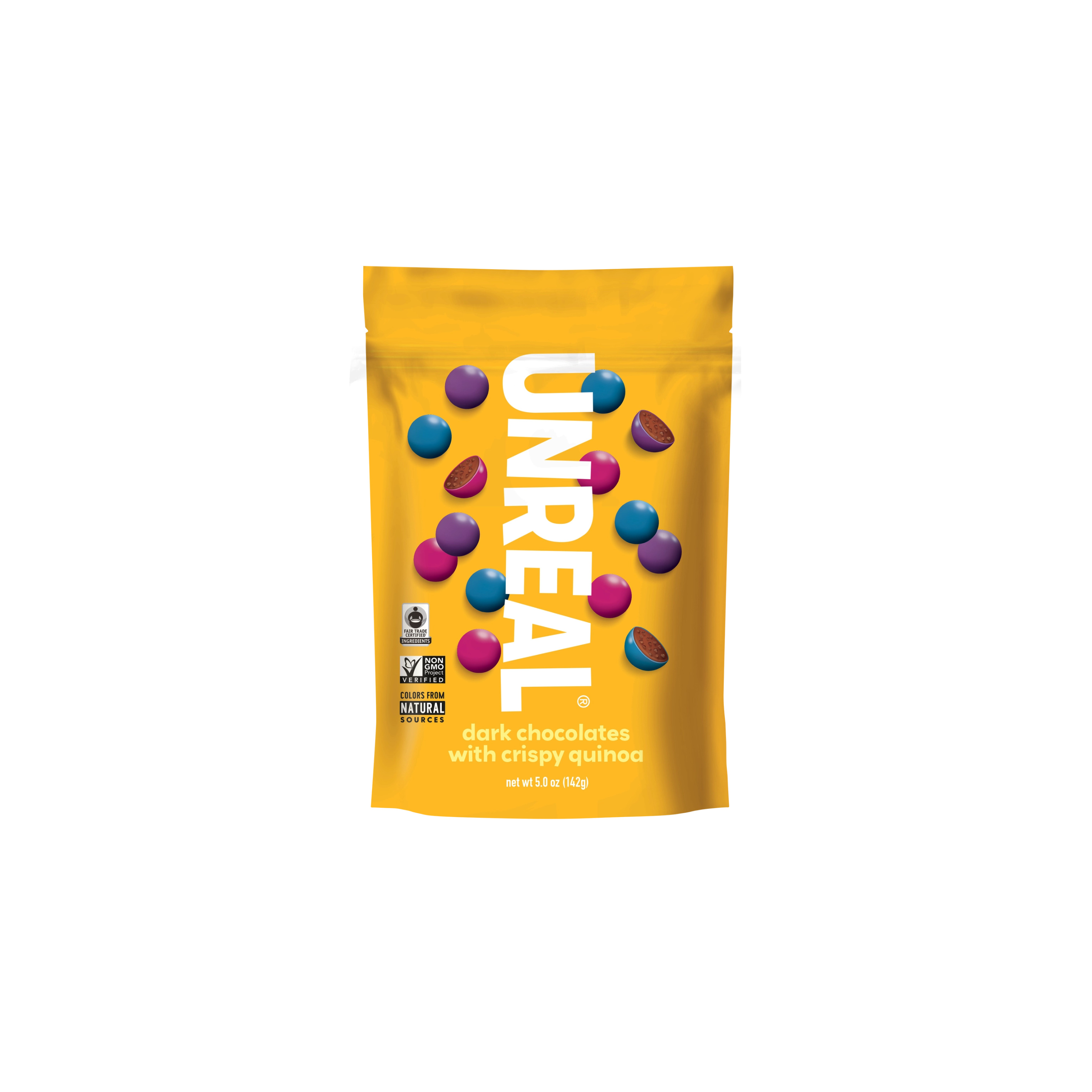 Dark Chocolate Crispy Quinoa Gems
