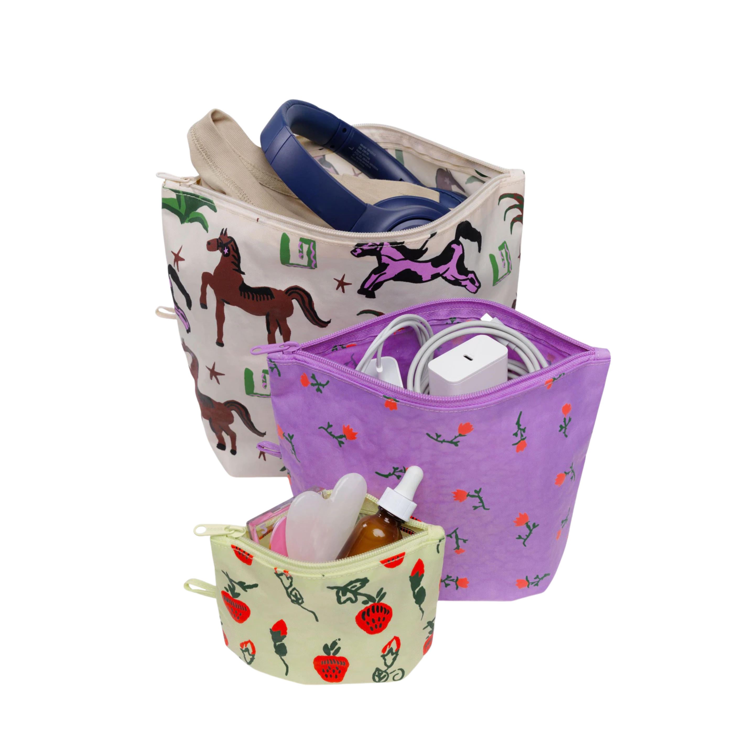 Painted Prairie Go Pouch Set