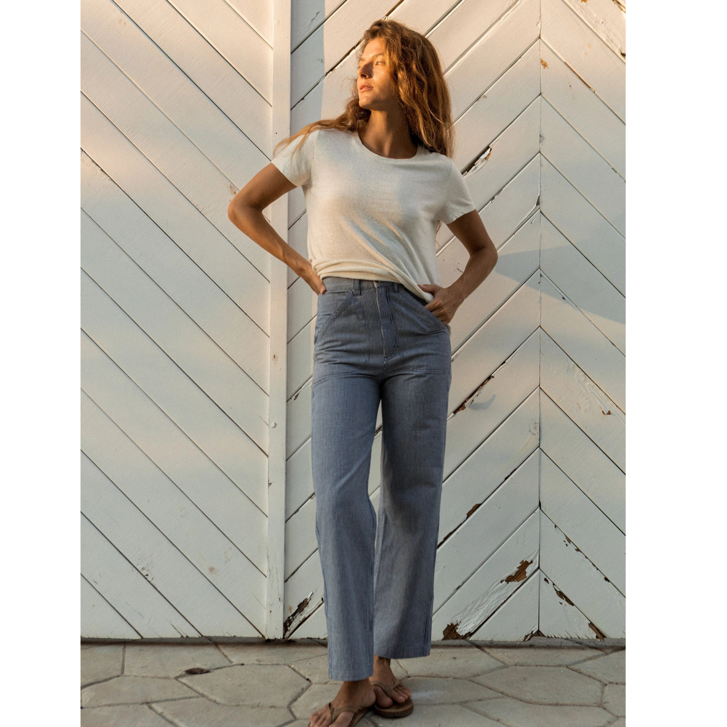 Painter Pants - Railroad Stripe