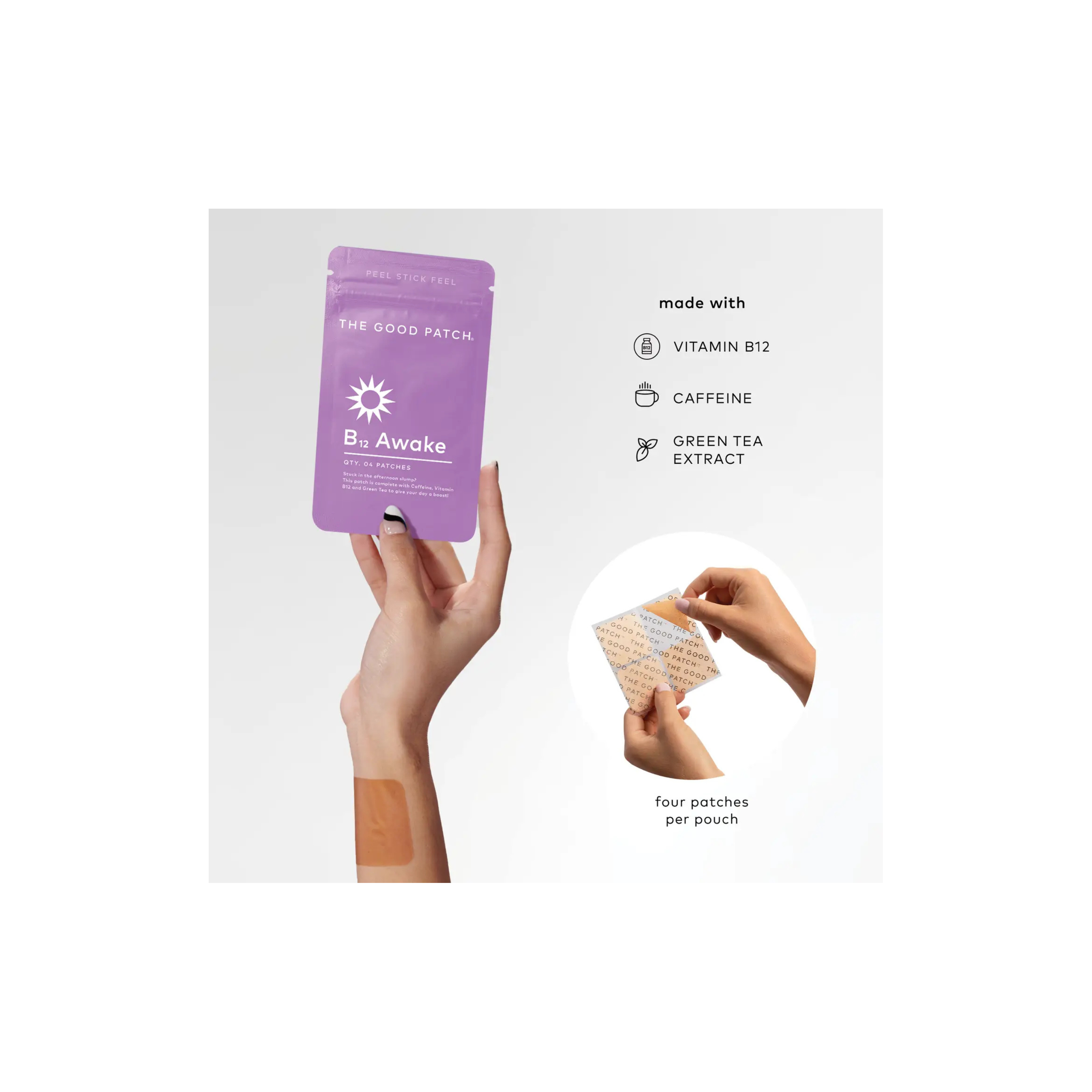 B12 Awake Wearable Wellness Patch