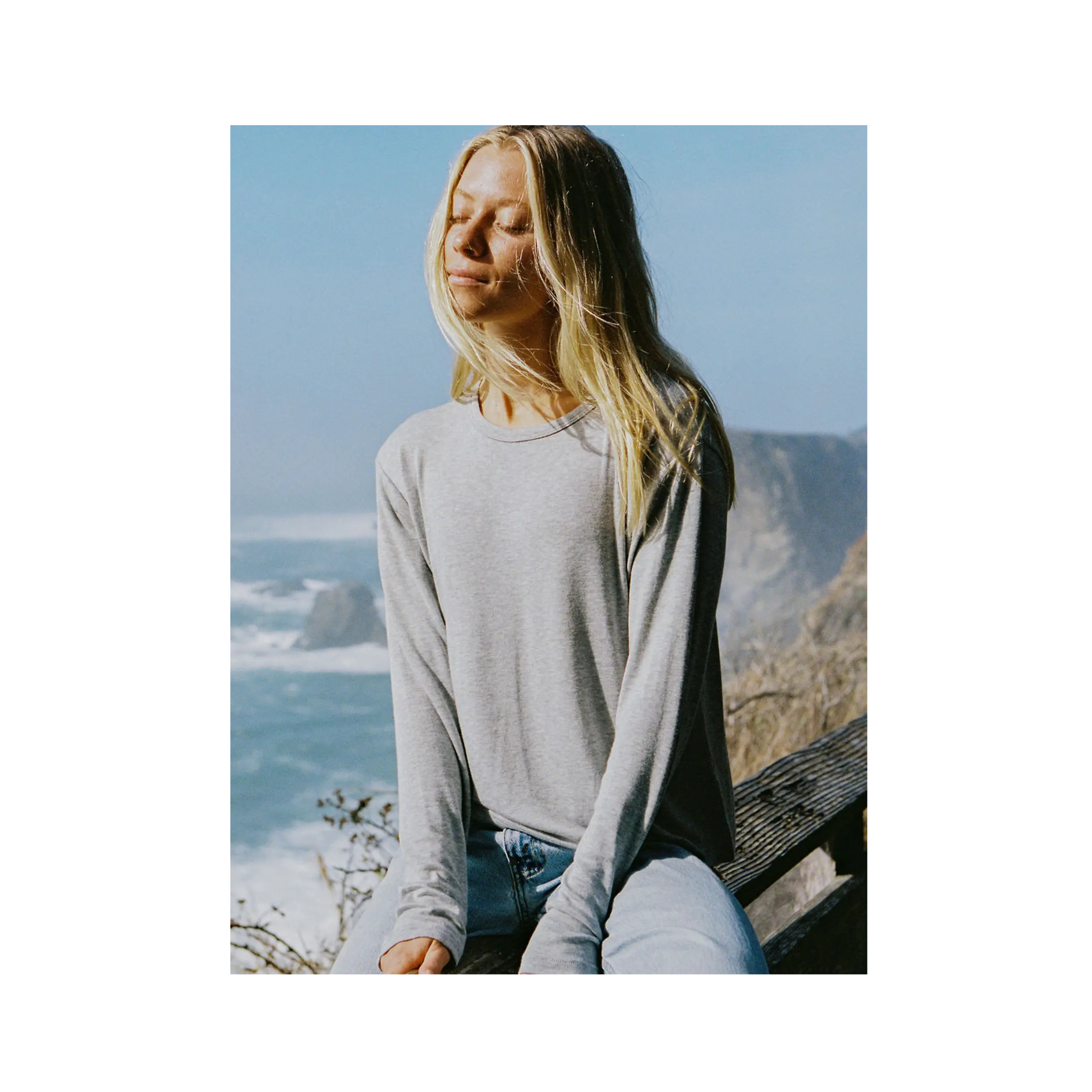 Cozy Tee - Heather Gray