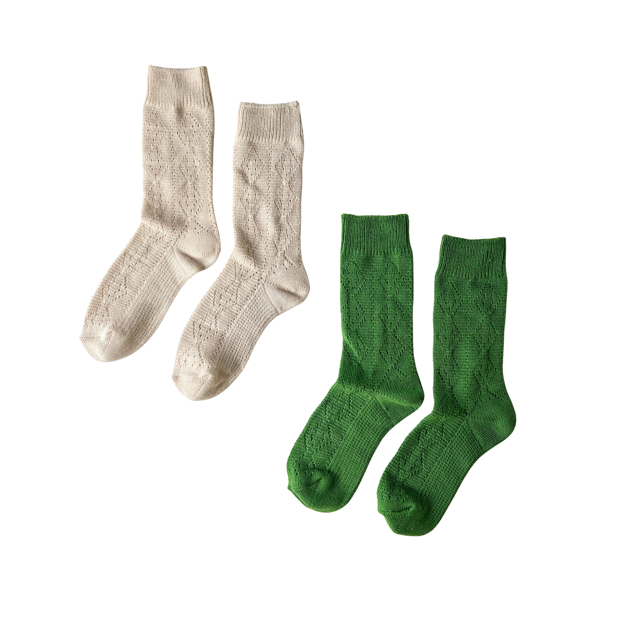 Modal Eyelet Socks