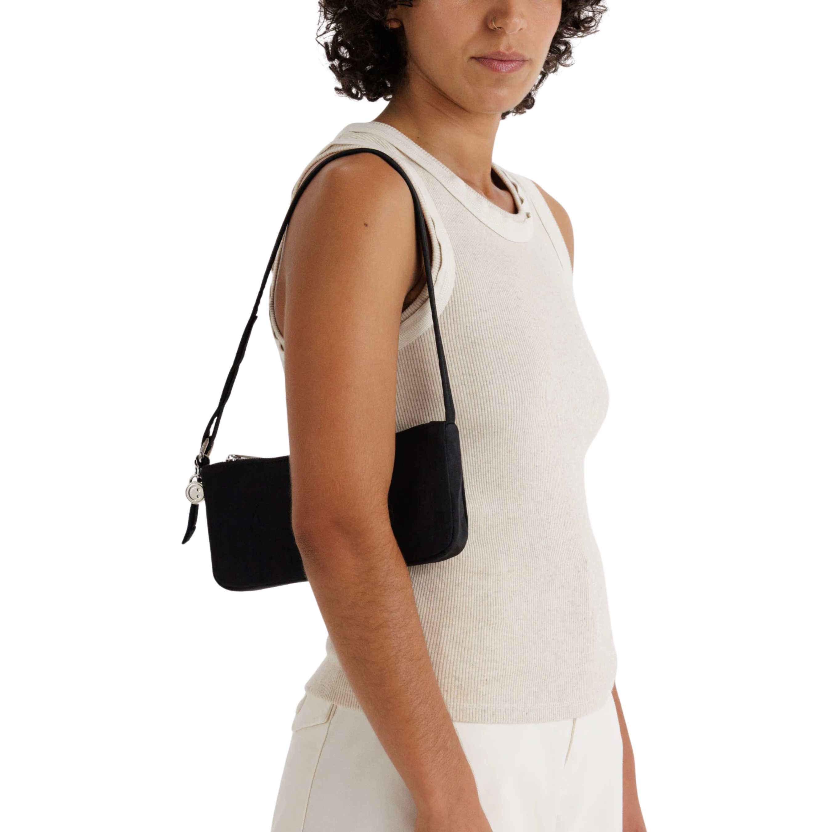 Nylon Pochette - Black