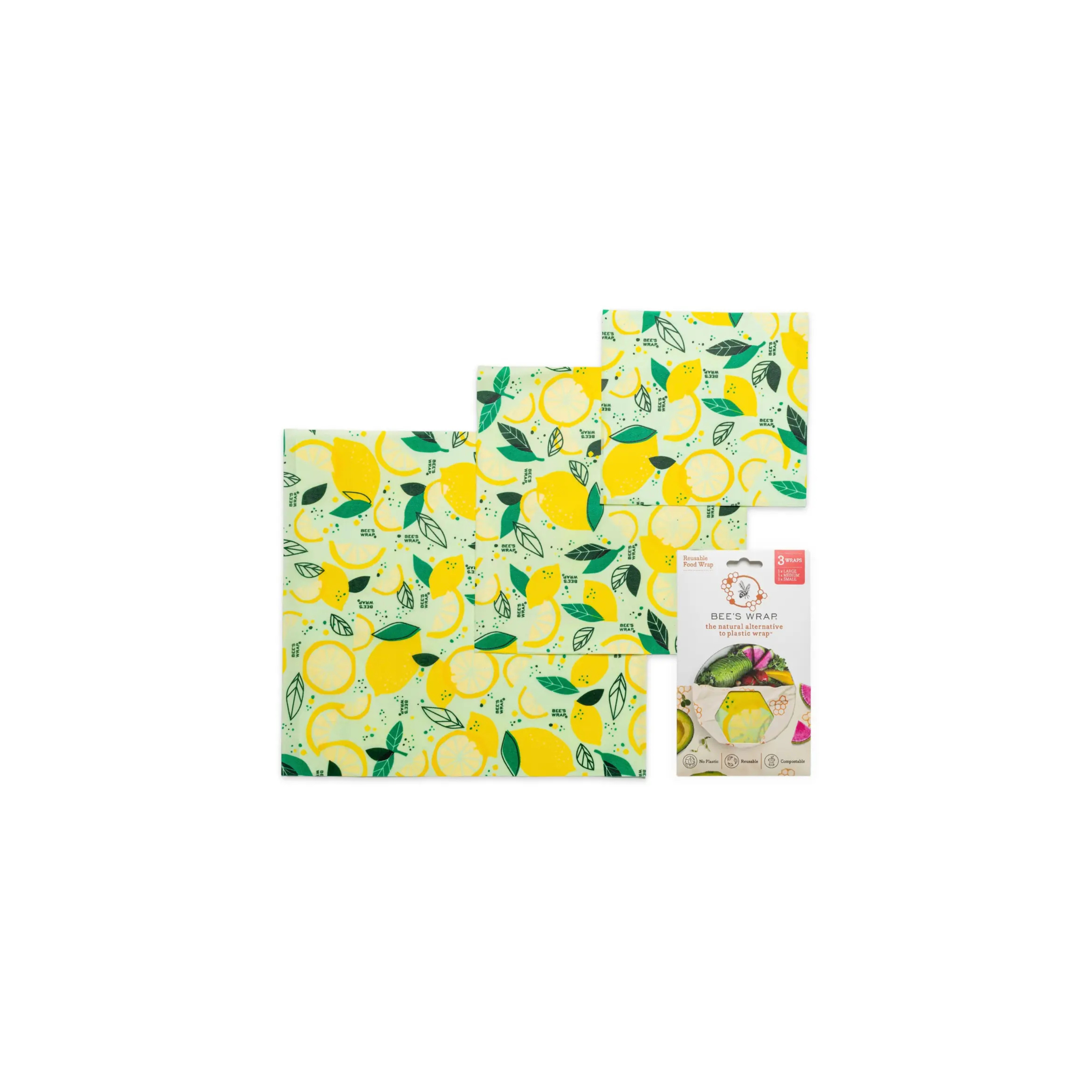 Bees' Wrap 3 Pack - Fresh Squeeze