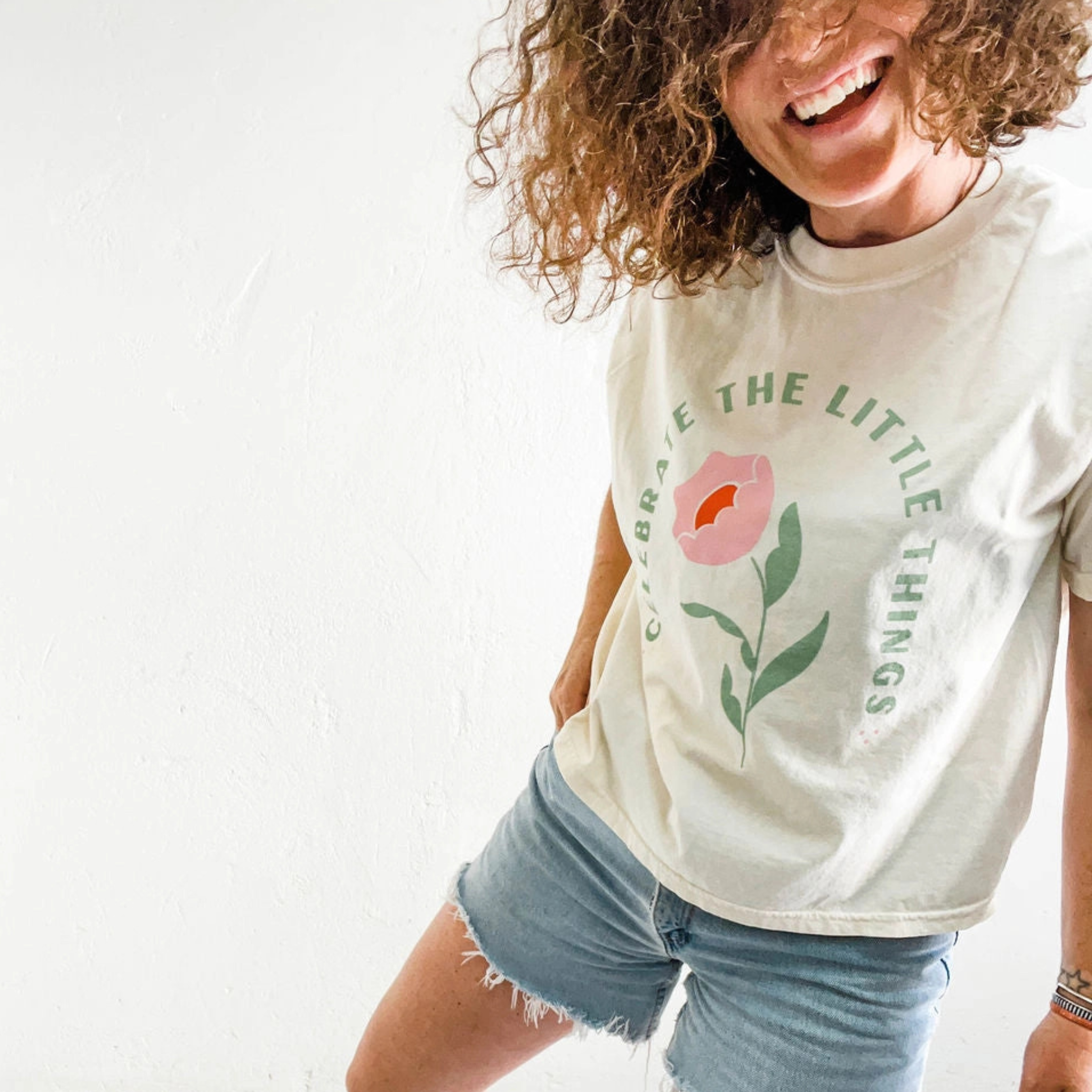 Celebrate Boxy Cropped Tee