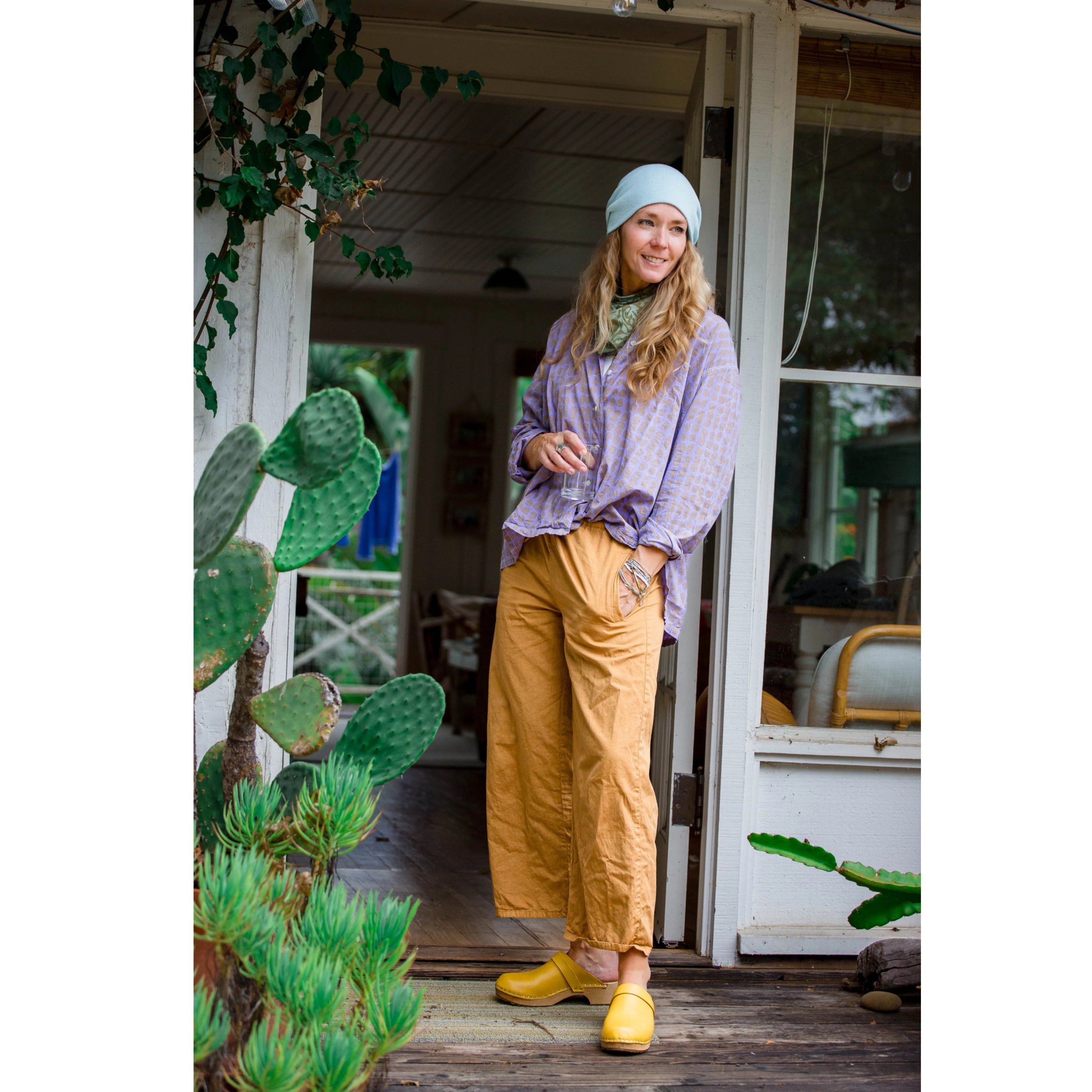 Lavender Boyfriend Shirt