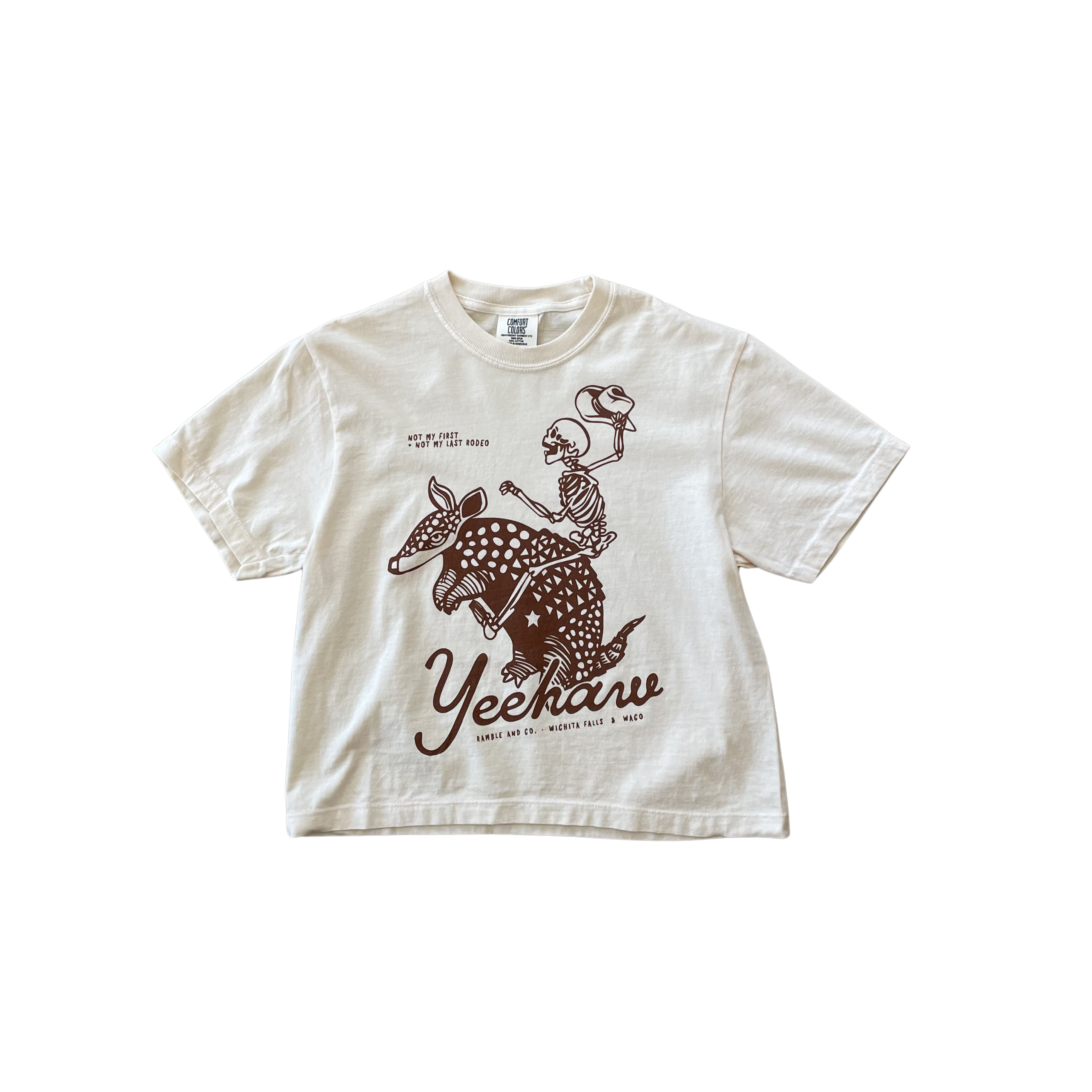 Yeehaw Boxy Cropped Tee