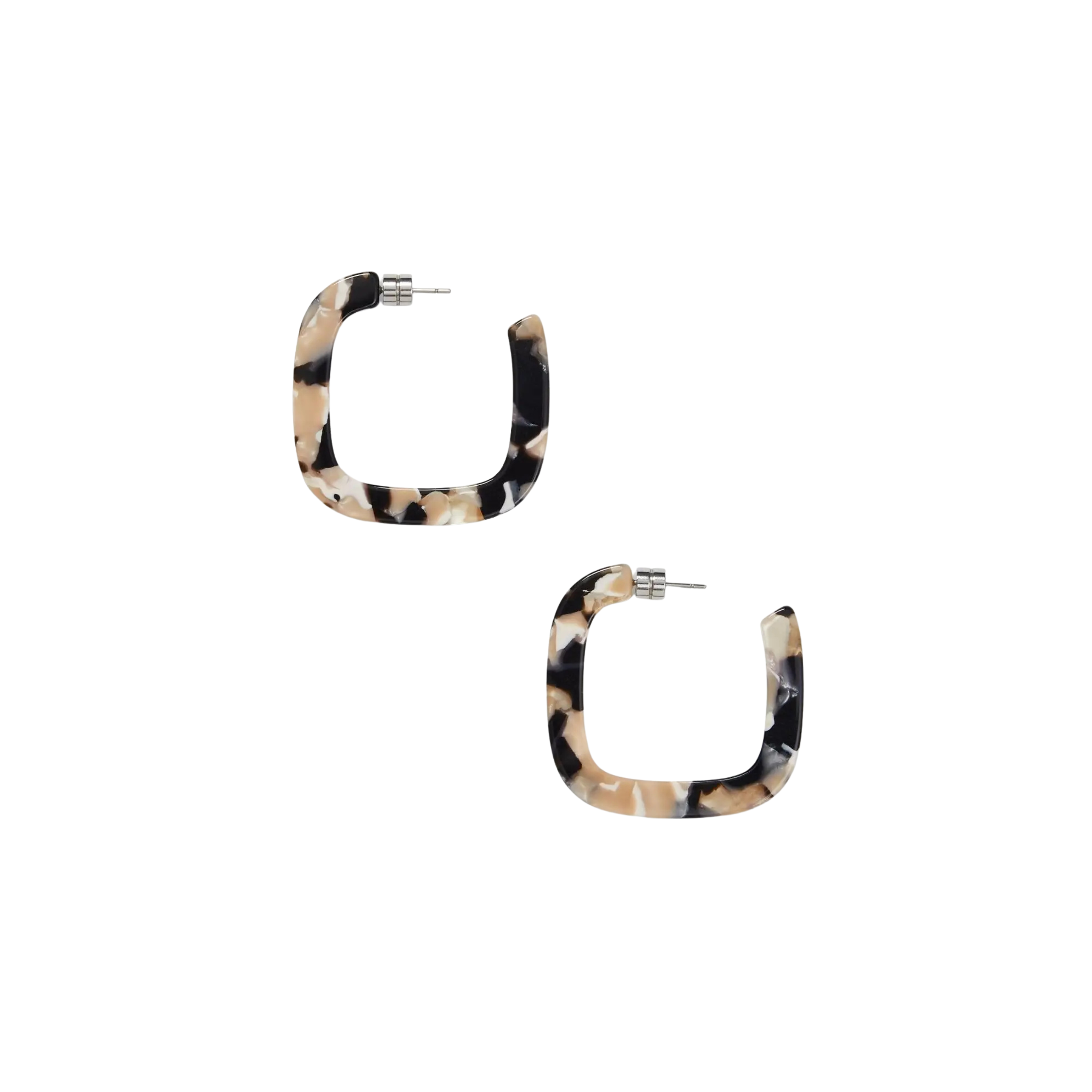 Midi Square Hoops