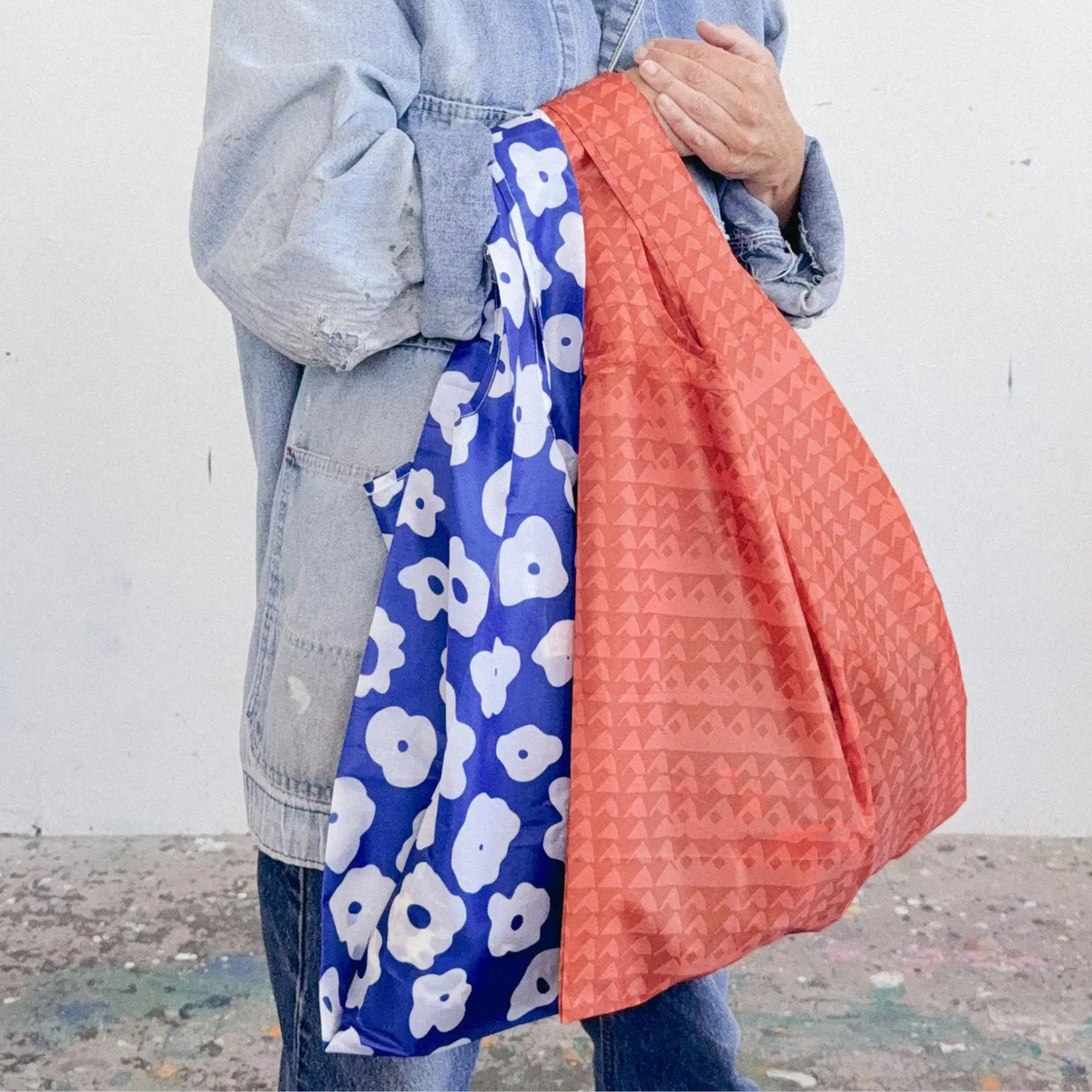 Foldie Tote - Cobalt