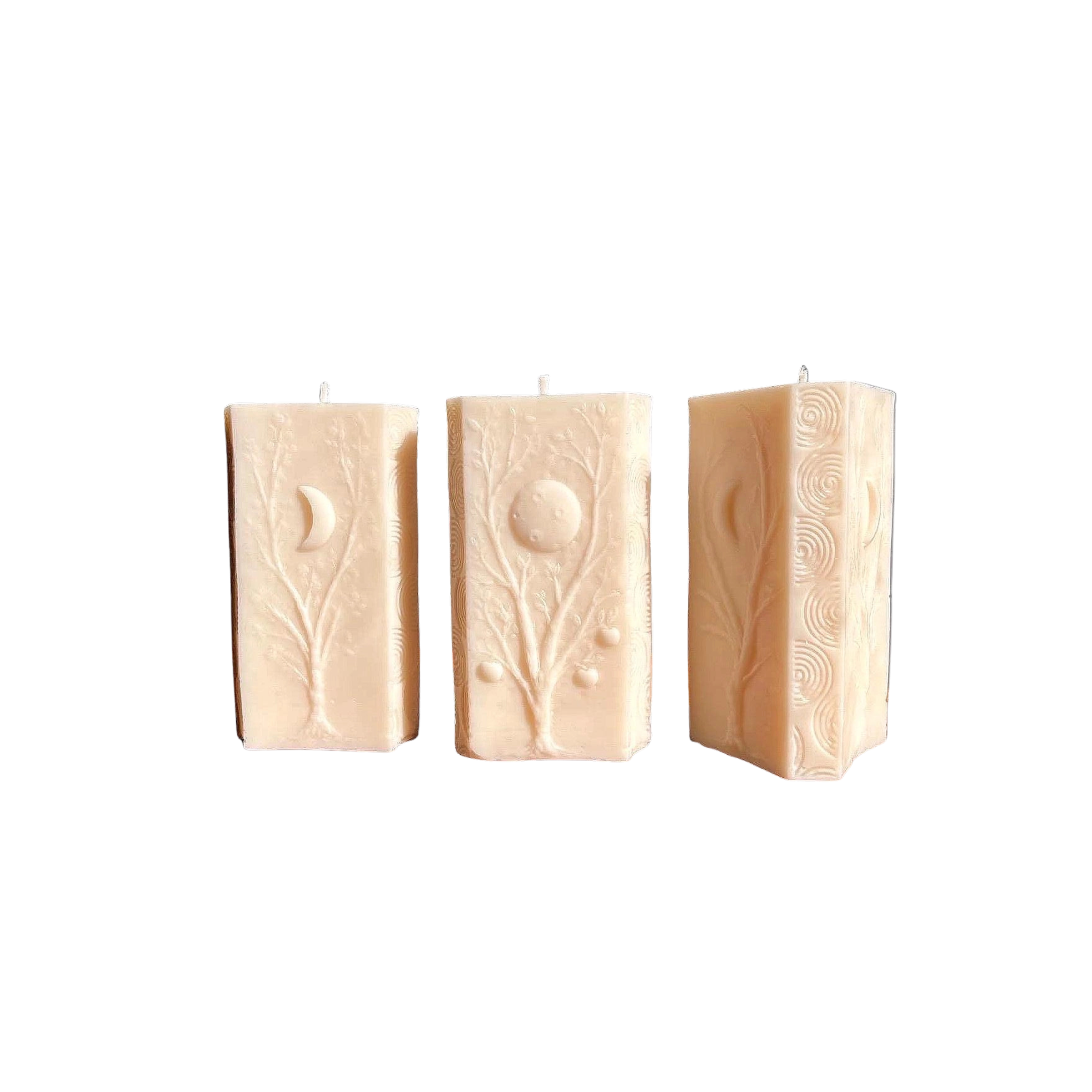 White Moon Candle