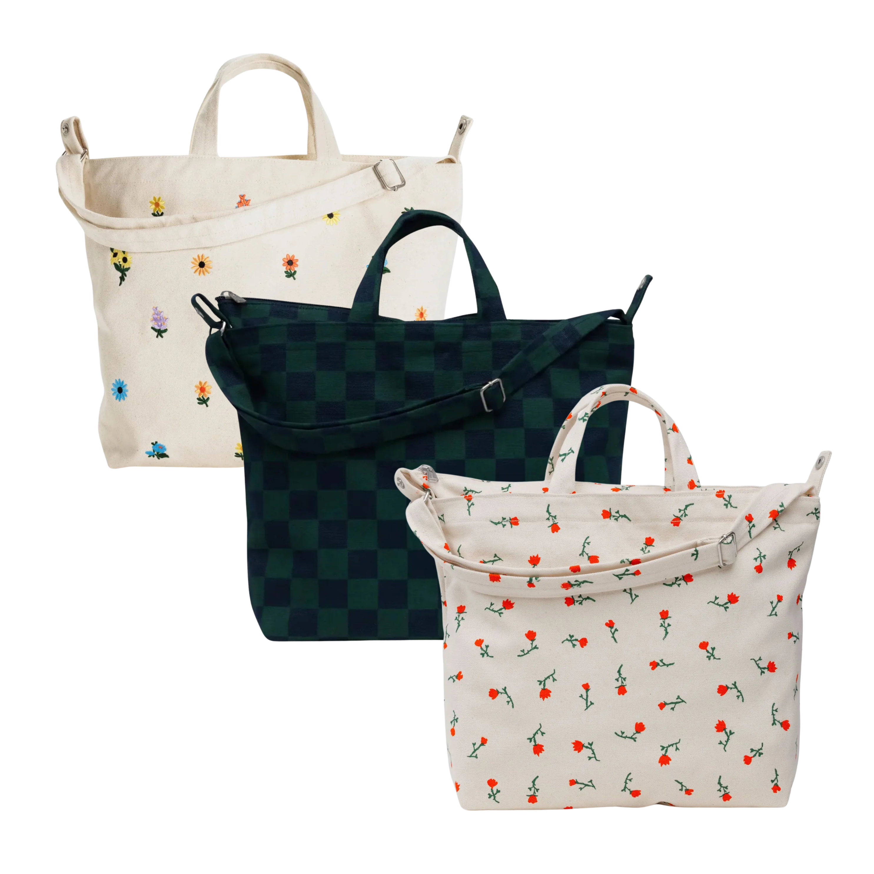 Horizontal Zip Duck Bag