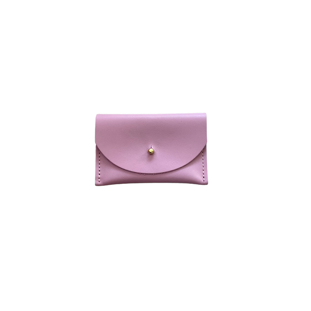 Lilac Leather Cardholder