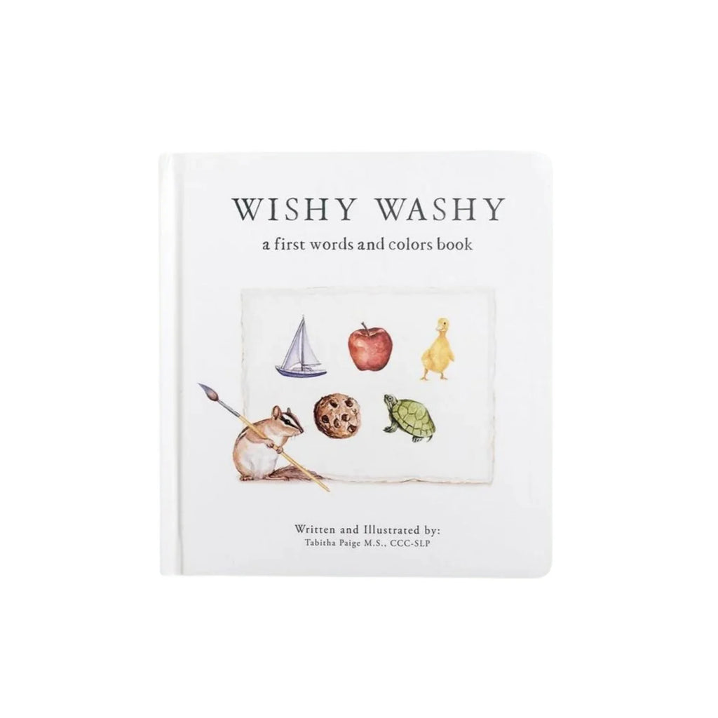 Wishy Washy : A Board Book of First Words & Colors