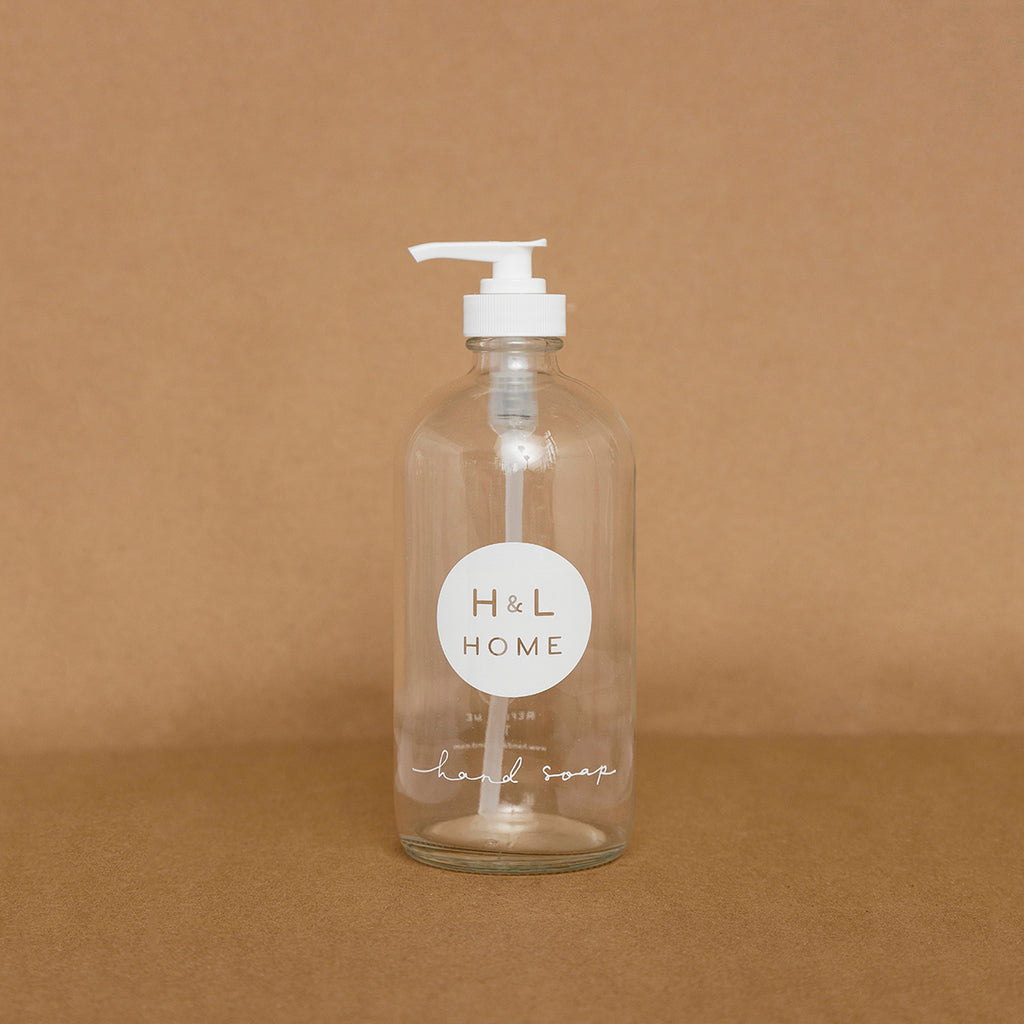 Bulk Refill - 16oz Hand Glass Bottle