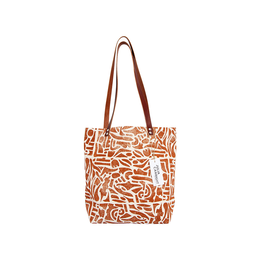 Little Shapes Print Tote