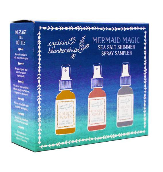 Mermaid Magic Sea Salt Shimmer Spray Sampler